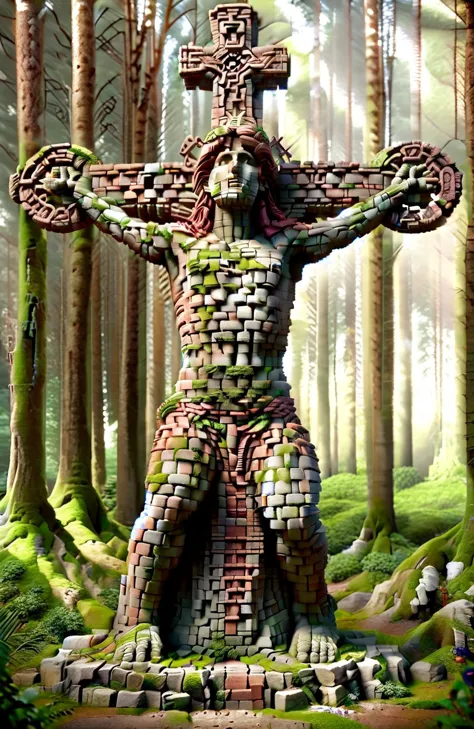 {"prompt": "master sculpture by Michelangelo of The Celtic and the Cross,  moss growing. UHD 8K, Detailed and Intricate, Beautiful Lighting", "negative_prompt": "worst quality, low quality, low contrast, blurry, low quality, medium quality, watermark, username, signature, text, bad anatomy", "seed": 915482118, "use_stable_diffusion_model": "IrisHeavenlyBlue-3heartschasingDragons-0.50000", "clip_skip": true, "use_controlnet_model": null, "use_vae_model": "sdxl_vae", "sampler_name": "euler", "width": 832, "height": 1280, "num_inference_steps": 120, "guidance_scale": 12.0, "use_lora_model": "Bricks_Style_SDXL", "lora_alpha": 1.6, "use_embeddings_model": null, "tiling": null, "use_face_correction": null, "use_upscale": null}