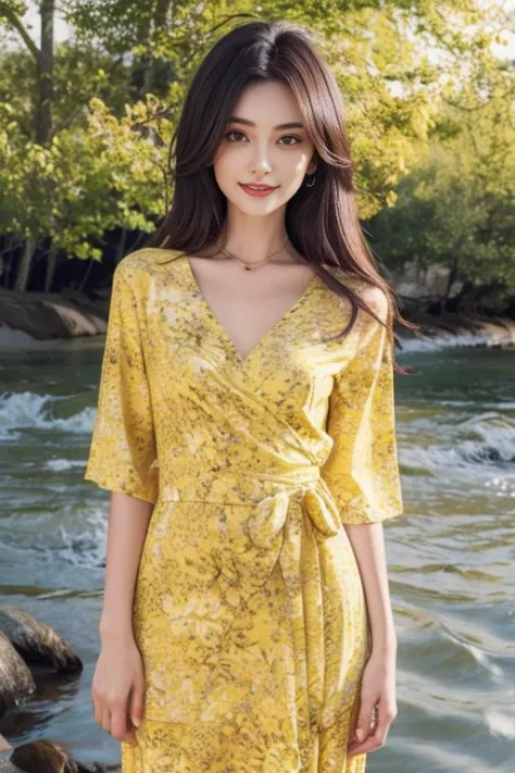 Yellow lure dress 黄色战袍
