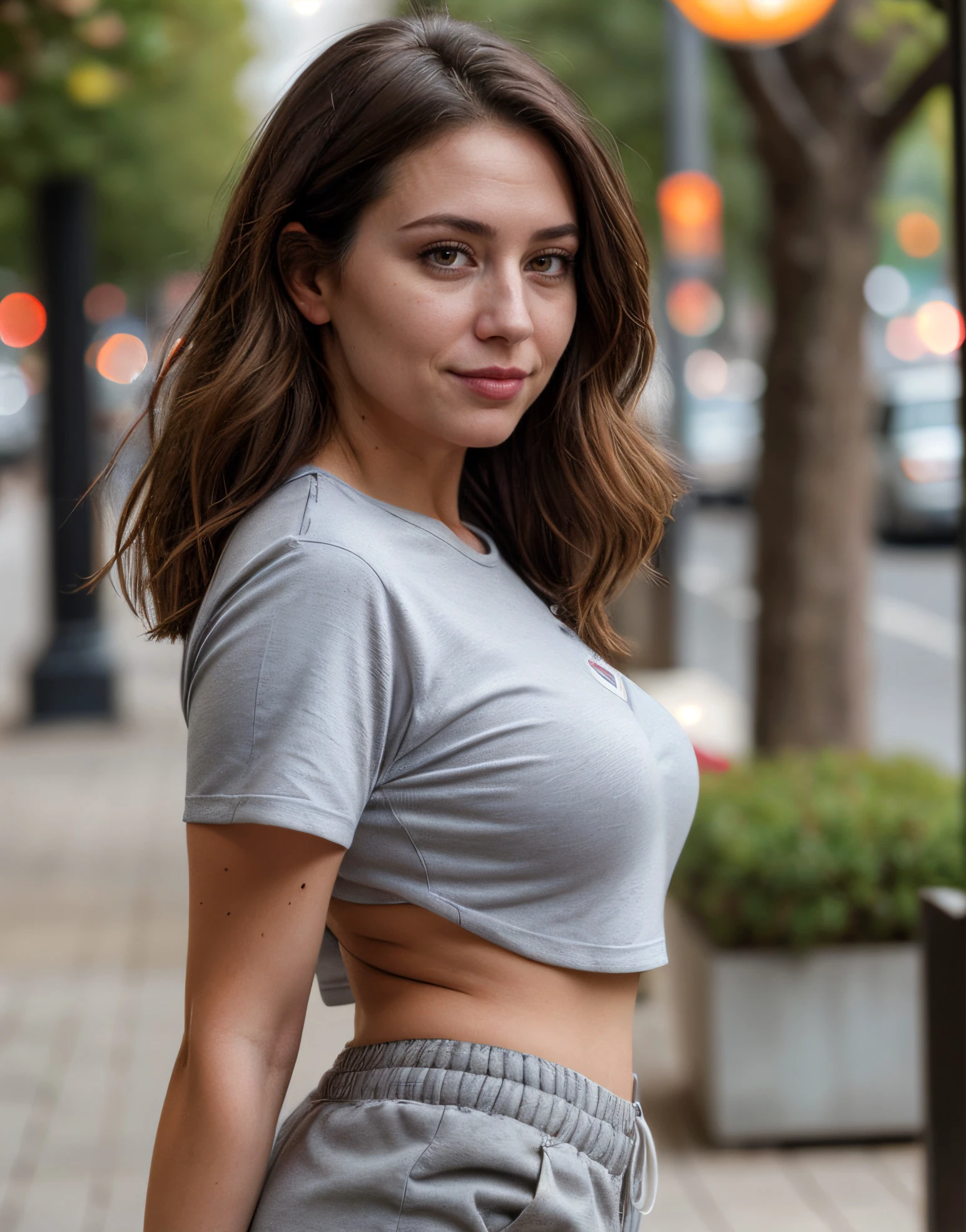 portrait photo of bookish woman with bushy pubic hair in the shape of a heart, Cargo jogger pants, ray tracing,detail shadow,shot on Fujifilm X-T4,85mm,f1.2,sharp focus,depth of field,blurry background,bokeh,lens flare 