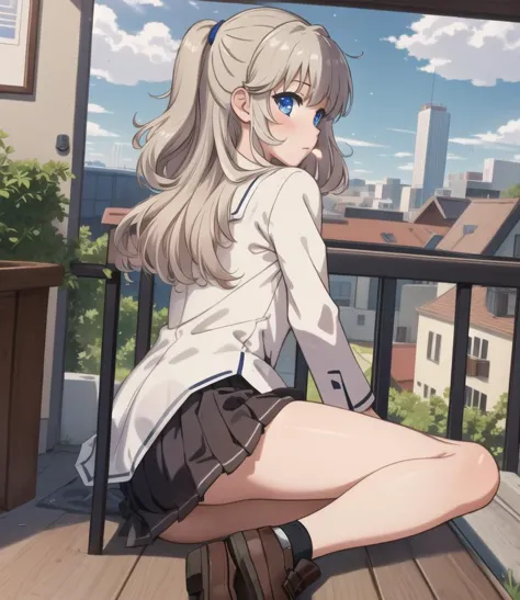 (masterpiece, solo, 1girl), high definition, highly detailed, nude, <lora:[Anime] Nao Tomori:1> tomori