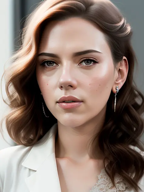 ((pale skin)),  ((pearl skin)), portrait of scarjo01((stunningly attractive)) a sexy woman((perfect feminine face)), intricate, 8k, highly detailed, (extremely detailed CG unity 8k wallpaper), Hyperrealistic full shot body image, beautiful (skinny) sexy, t...