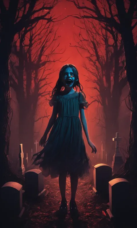 anime artwork anime artwork 1girl,abyss girl,open mouth,((masterpiece)), ((best quality)), 8k, high detailed, ultra-detailed, illustration, portrait, horror, gothic, (1girl), (sinister:1.2), a young girl with a grotesquely elongated mouth, standing in a dimly lit cemetery, moonlight casting eerie shadows, (ethereal and haunting),wisps of spectral mist, (spectral hands:1.1), reaching out from the tombstones, creating a sense of dread, (floating:1.3), surreal and nightmarish, (dark and foreboding), (motion blur), (glitch effect), (vibrance:1.2), (chromatic aberration), (saturated reds), (film grain), (sinister whispers:1.5), (sinister laughter:1.4), A chilling and unsettling atmosphere, capturing the girl's unsettling transformation into a creature of the night,. anime style, key visual, vibrant, studio anime,  highly detailed