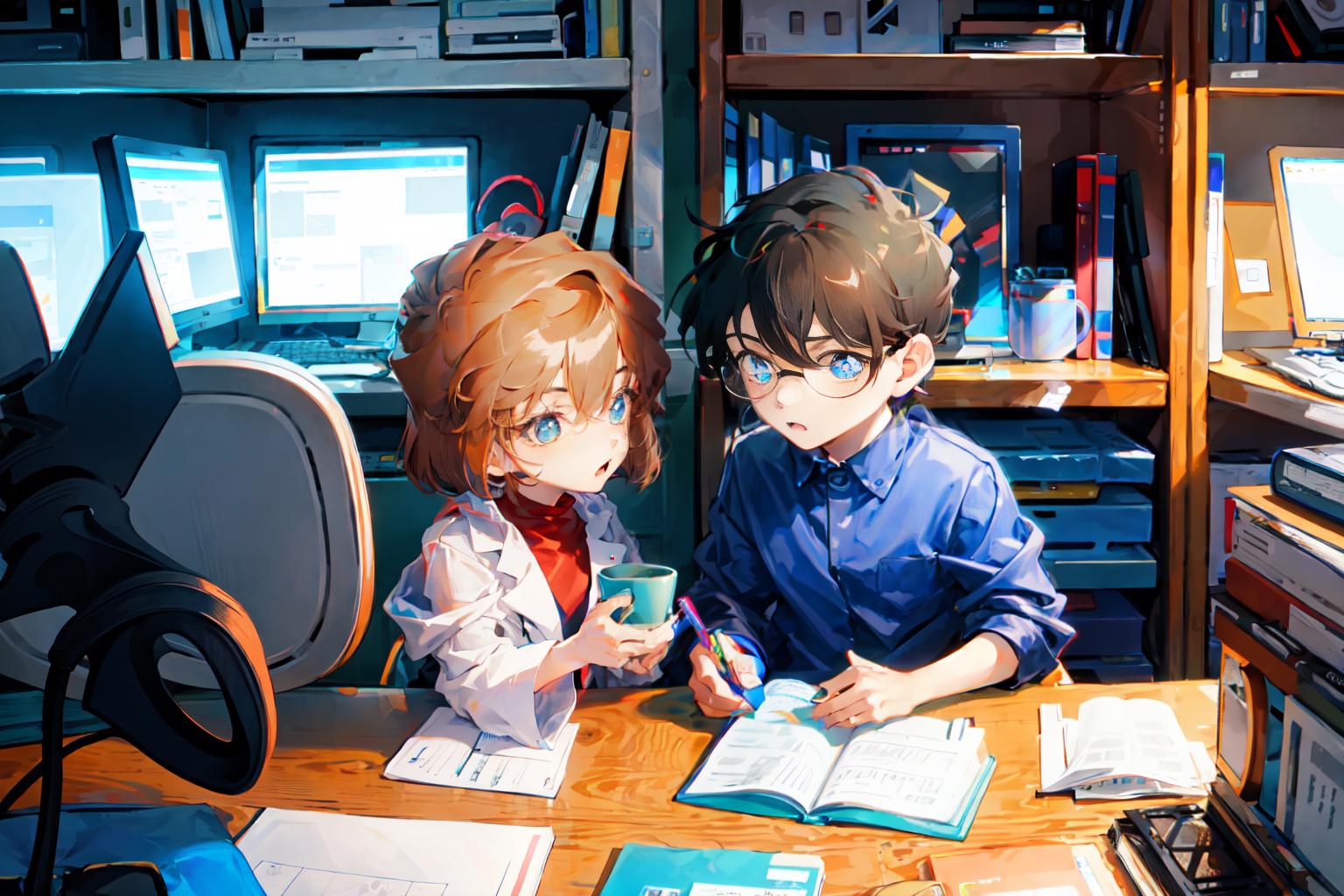 masterpiece, best quality,brow - SeaArt AI