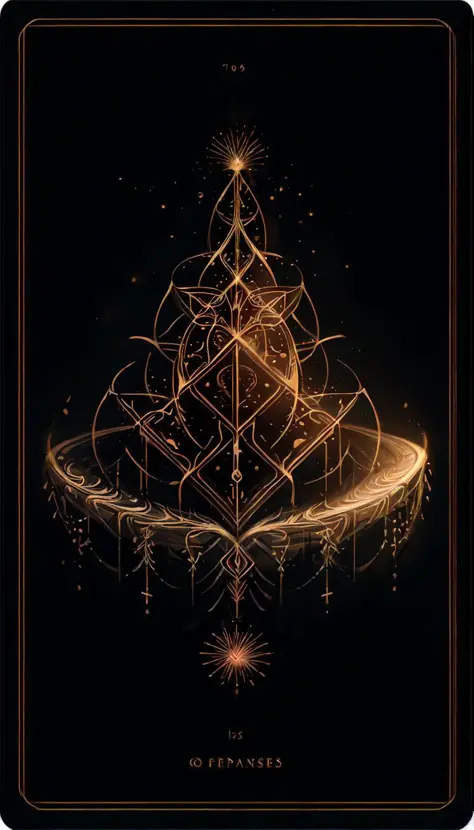 (masterpiece, top quality, best quality, official art, beautiful and aesthetic:1.2), (fractal art:1.5), highest detailed, super detailed, soul card, line, <lora:soulcard:1>, (flower), (dynamic streaks), (tree), (star), (polygon), <lora:GlowingRunesAI:1>, G...