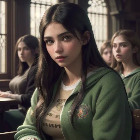 masterpiece, (photorealistic:1.5), best quality, beautiful lighting, real life, <lora:MultipleGirlsGroup:1>, (harem, group of 20 yo college women, multiple women, 7 women), full body shot, crowded college classroom, ((wearing only college sweatshirts, ivy league, varsity logo, college logo:1.2)), (detailed face, perfect face, perfect eyes, realistic eyes, perfect fingers), long hair, hair ornaments, looking at viewer, intricate, high detail, sharp focus, dramatic, beautiful girl , (RAW photo, 8k uhd, film grain), caustics, subsurface scattering, art by John Atkinson Grimshaw, lush, fantasy, dreamlike