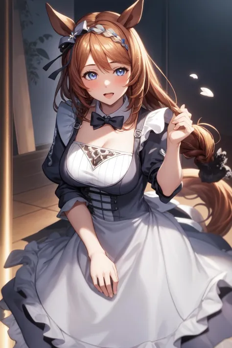 1girl, sup3rcr33k, maid, splash art,