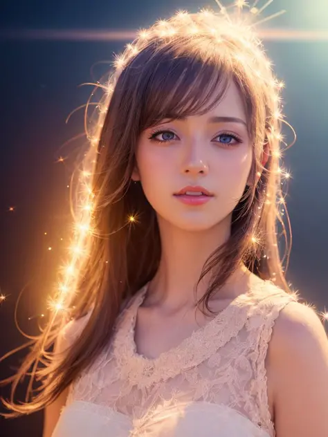 (best quality, masterpiece:1.2),ultra detailed,(photo realistic:1.4),solo,cute girl,(beautiful face:1),full body,light_particles...