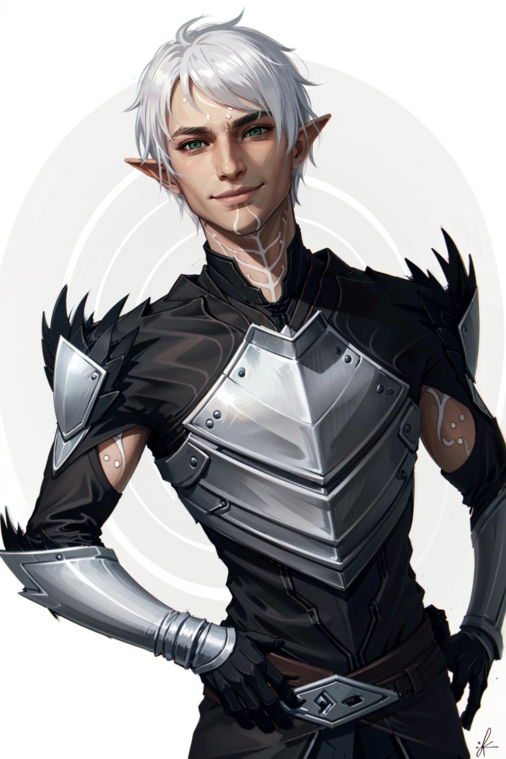 Fenris from Dragon Age - SeaArt AI Model