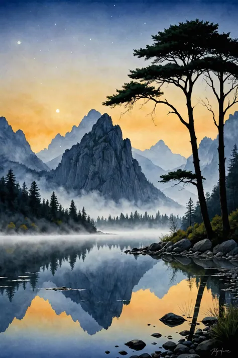 by  Peter Holme III  and  Ayumi Tanaka , watercolor  <lora:watercolor_by_ntc:1.00>  <lora:more_art:0.30><lora:RMSDXL_Enhance:0.50><lora:RMSDXL_Creative:0.50><lora:RMSDXL_Photo:0.50><lora:RMSDXL_Darkness_Cinema:0.50><lora:clothing_slider:2.00><lora:great_lighting:1.50><lora:aesthetic:1.50><lora:photorealistic_portrait:1.50><lora:extremely_detailed:1.50><lora:midjourney:-0.15><lora:dpo:0.25>