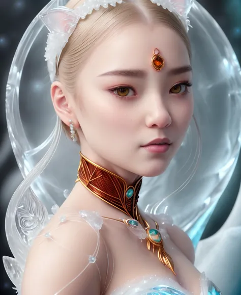 by mooncryptowow, raw candid cinema photography portrait, a cat as a woman, (photo in Polar ice caps:1.2) Filipino Mandarin Garnet Snow Celtic automaton, by artgerm, ultra realistic textured skin, skin pores, hard focus, film grain, photographed with a Sony a7 III Mirrorless Camera, by photographer (pale green:1.2)  <lora:mooncryptowows_v10:0.3>