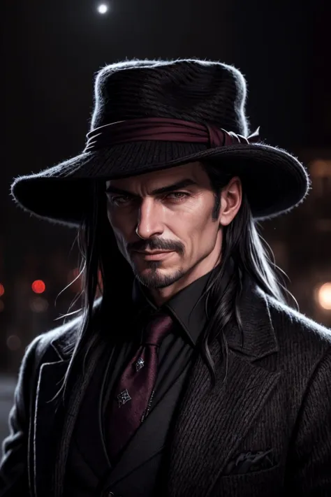 style of [Steve Henderson|Fabian Perez|Henry Asencio], (black woolen hat:1.2), detailed cloth texture, thick, (ultrarealistic:1.3), highly detailed, matte painting, cinematic perfect light, sinister smirk, scifi spacescape, evening, surreal image, backlit,...