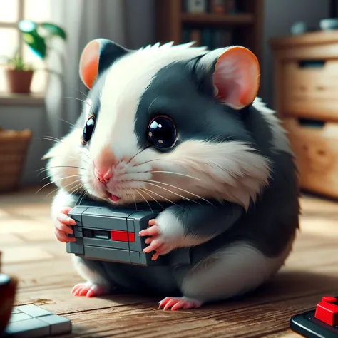 NESStyle hamster, <lora:NESStyle:1>, (Masterpiece:1.3) (best quality:1.2) (high quality:1.1)