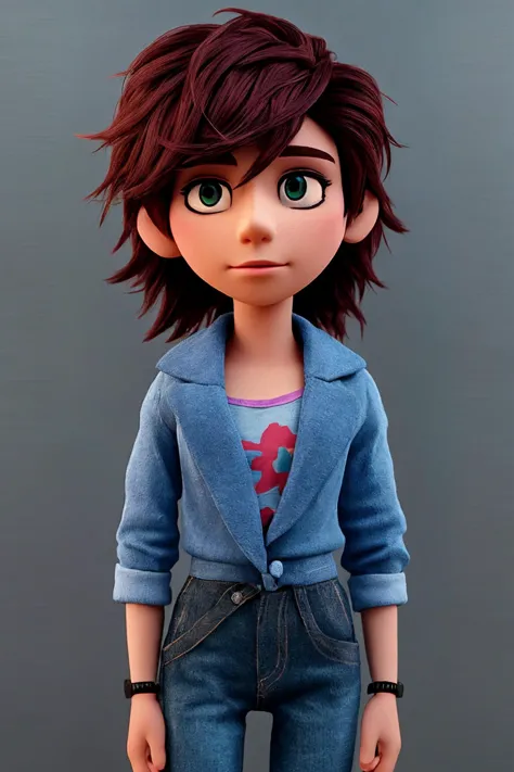 puppet of a transgender person named logan, neither male nor female, realistic, unity 8k, best quality, ultra detailed, aesthetic, perfect lighting