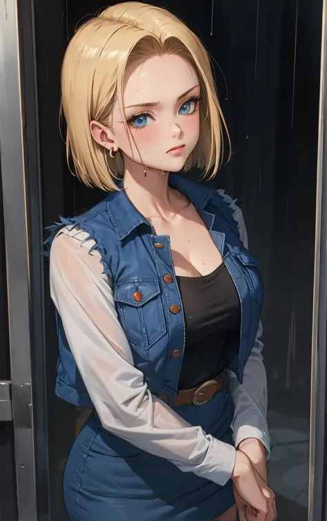 (masterpiece, best quality:1.4), insaneres, absurdres, solo, looking at viewer,break 
mainoutfit_android18_ownwaifu, android 18,...