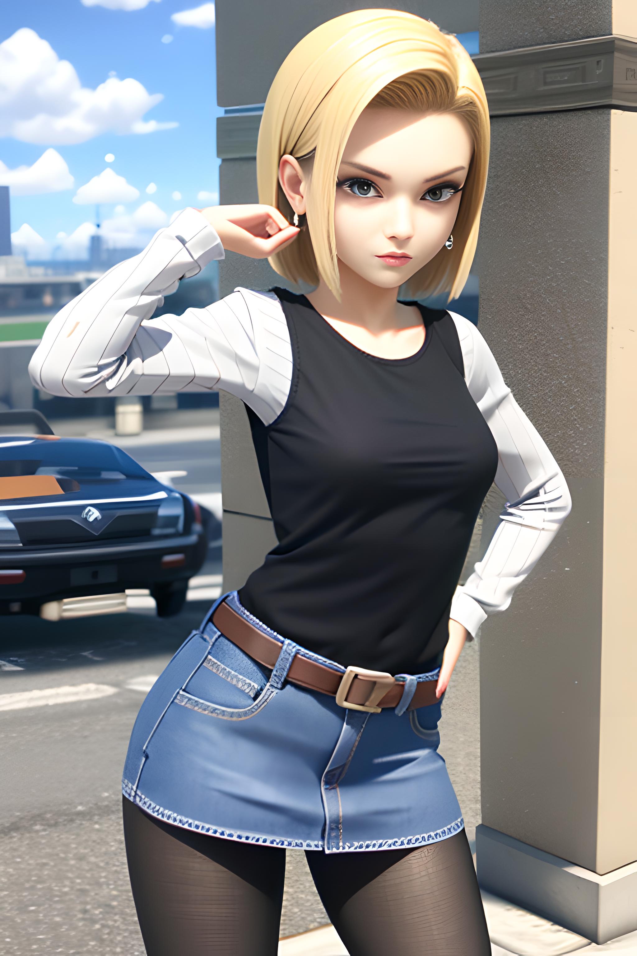 Android 18 人造人間18号 / Dragon Ball Z - SeaArt AI Model