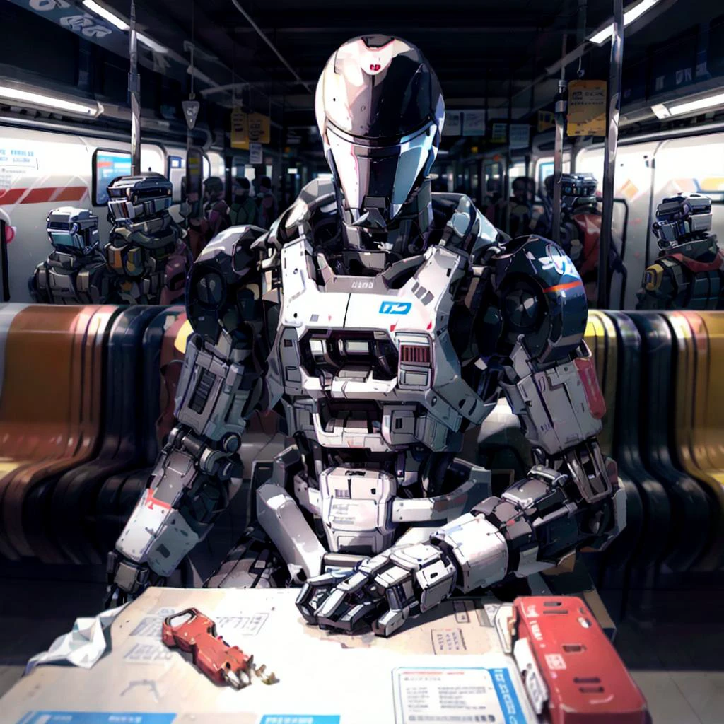 дроид, робот, потерять ключи в метро