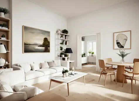 EliAI Scandinavian Interior