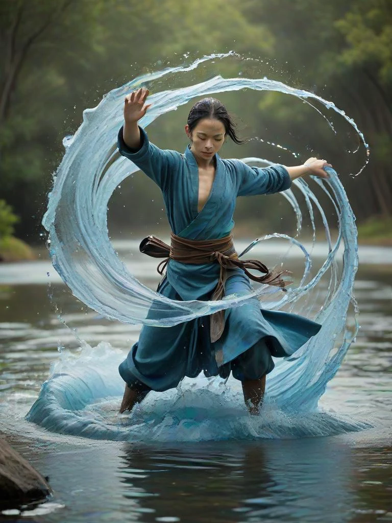 waterbending at its' finest, award winning photo