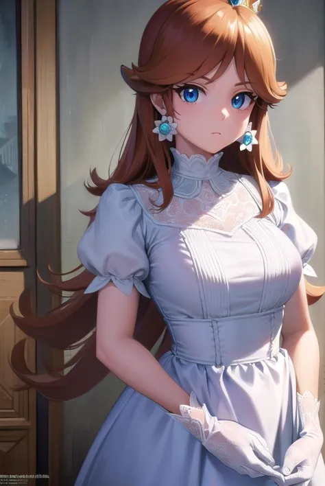 princessdaisy, <lyco:princessdaisy-lyco-nochekaiser:1>,
princess daisy, blue eyes, long hair, orange hair,
BREAK crown, daisy, dress, flower, gem, gloves, orange dress, puffy short sleeves, puffy sleeves, short sleeves, white gloves,
BREAK indoors,
BREAK looking at viewer, (cowboy shot:1.5),
BREAK <lyco:GoodHands-beta2:1>, (masterpiece:1.2), best quality, high resolution, unity 8k wallpaper, (illustration:0.8), (beautiful detailed eyes:1.6), extremely detailed face, perfect lighting, extremely detailed CG, (perfect hands, perfect anatomy),