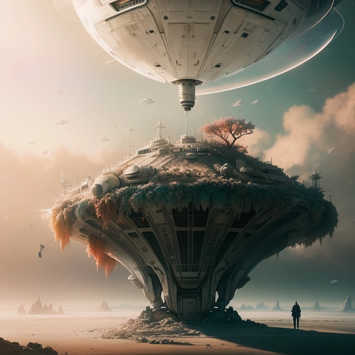 [1box:space ship:10],white, 4k, high resolution, realistic concept art. pilot. sense of awe and scale, (in the art style of Filip Hodas), Future shape details,dramatic light,dramatic light,(fractals),thorax,nautilus, orchid, skull, betta fish, bioluminiscent creatures, octane render, trending on artstation,, epic realistic, faded, ((neutral colors)), art, (hdr:1.5), (muted colors:1.2), pastel, hyperdetailed, (artstation:1.5), warm lights, dramatic light, (intricate details:1.2), vignette, complex background, rutkowski