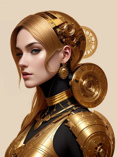 golden ratio knolling, robot witch fashion, (gorgeous face:1.2), (gorgeous body:1.2), highly detailed, INTRICATE, digital painting, artstation, concept art, smooth, sharp focus, illustration, art by artgerm and greg rutkowski and alphonse mucha