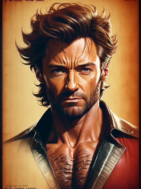 Hugh Jackman as wolverine, vhs effect, (poster:1.6), poster on wall, nostalgia, movie poster, portrait, close up
(skin texture), intricately detailed, fine details, hyperdetailed, raytracing, subsurface scattering, diffused soft lighting, shallow depth of field, by (Oliver Wetter)