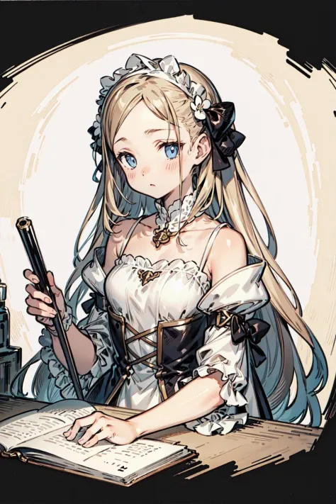 (best quality), girl,(ultra-detailed), (highly detailed CG illustration), ((an extremely delicate and beautiful)),(expressionless),cinematic light,alchemist