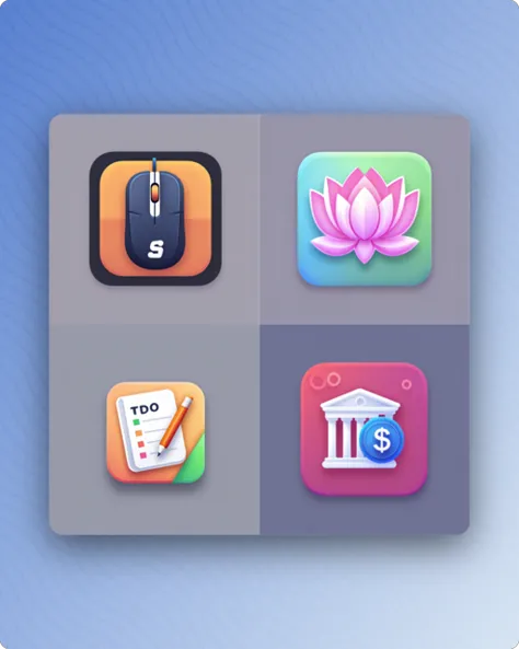 APP ICONS - SDXL