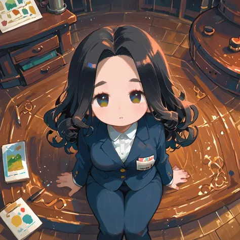 PonyScores7, source_anime, rating_safe, ah1, 1girl, (curly hair), long hair, (black hair), mature female, (parted hair:1.7), (round face:1.2), (no_bangs), (no_fringe), (thick eyebrows), (curvy), round-chin, (greenish hazel eyes), caucasian, (downturned eyes:1.2), (plump face), <lora:ETO_OCPonyXL:0.5> eto_oc, skindentation, (plump:1.2), thick thighs, wide hips, busty, voluptuous, kinky curls, lips, bad-hands-5, <lora:venus body PonyXL:0.6>, <lora:xl_more_art-full_v1:0.3>, <lora:shinyskin2:0.3> glistening skin, <lora:aesthetic_anime_v1s:0.3>, <lora:Expressive_H:0.3> Expressiveh, <lora:hairdetailpxl:0.3> hairdetailpxl, <lora:EpicF4nta5yXL:0.3>, <lora:detailxl:0.3> detailxl, <lora:Fant5yP0ny:0.3>, best quality, amazing quality, best aesthetic, absurdres, <lora:expressive eyes:0.3> expressive eyes, <lora:eyedetailpxl:0.3> eyedetailpxl, illustration, Volumetric_Lighting, ultra-detailed, very aesthetic, intricate details, 8k, masterpiece, best_quality, (naughty face), (from above), (She sits on the floor, her legs stretched out in front of her, painting her toenails), (By the Neuschwanstein Castle in Bavaria), (ship cove Harrington blazer), <lora:Eyes_High_Definition:0.3> EyesHD, looking at viewer,  Stable_Yogis_PDXL_Positives, AS-Adult,