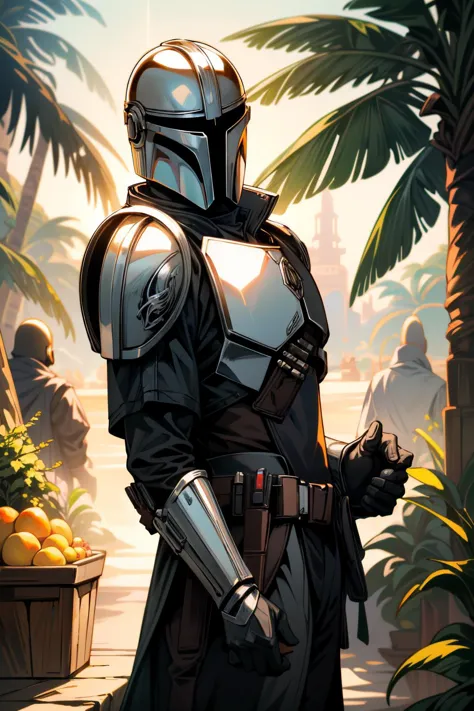 The Mandalorian from Star Wars