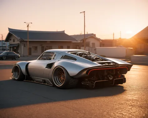 (intrincated details:1.2), (photorealistic), (masterpiece), (photography),  cinematic lighting, 
cyborg car, street, car, ground vehicle, motor vehicle, no humans, scenery, solo, vehicle focus, sunset
 <lora:Drone_Cars_XL:1>