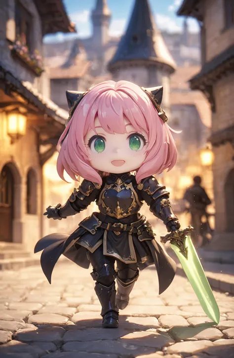 amazing quality, masterpiece, best quality, hyper detailed, ultra detailed, UHD, HDR, DOF, depth of field,
female knight, ornate...