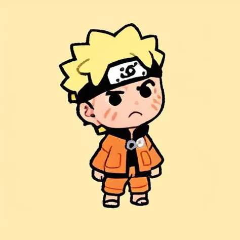 <lora:qlieexl:1>,full body,\(qline\),chibi,uzumaki naruto,