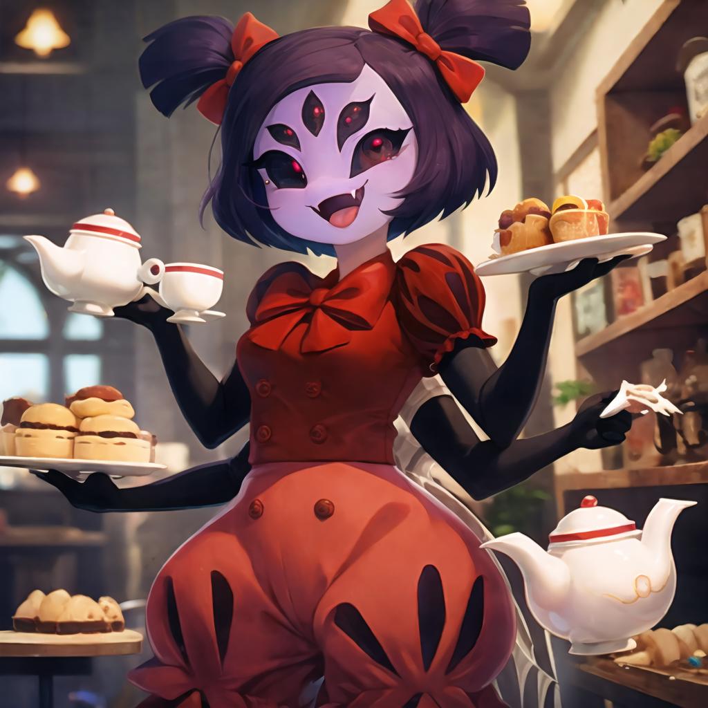 Muffet [Undertale] - SeaArt AI Model