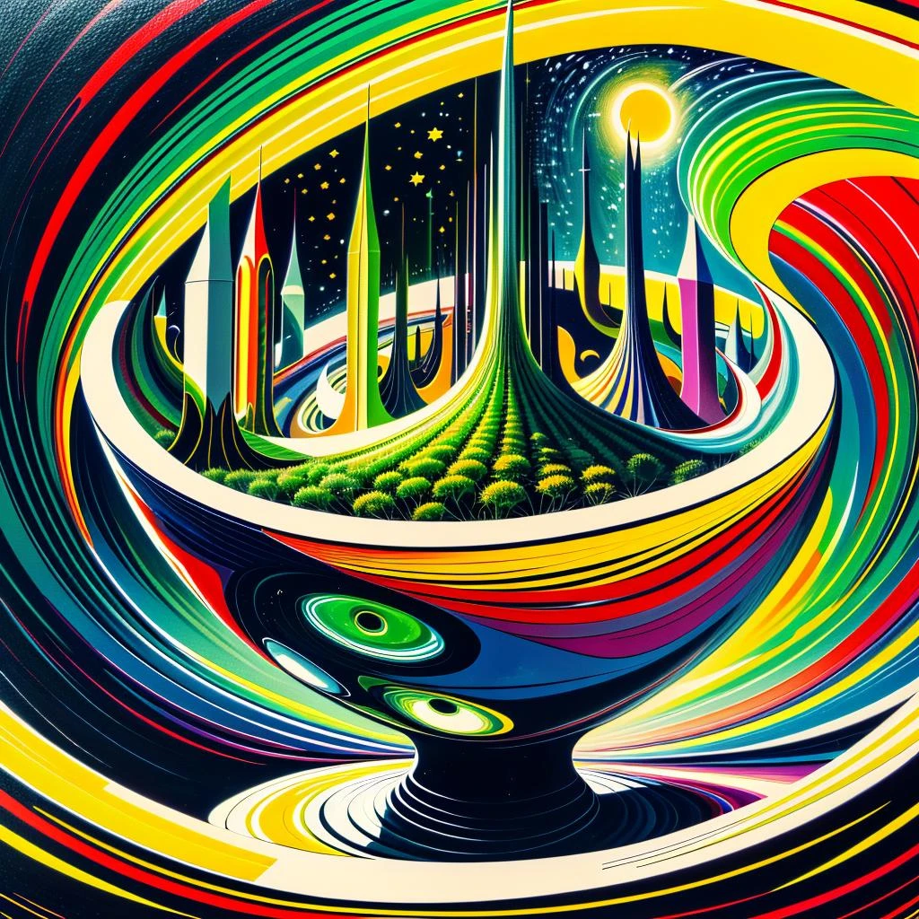 1980s \(style\), painting \(medium\), (detailed:1.2), (colorful:1.2), illuminated, (fascinating:1.2),(futurism), (impressionist:1.1), (surreal:1.1), (attractive:1.2), (adorable:1.2), green