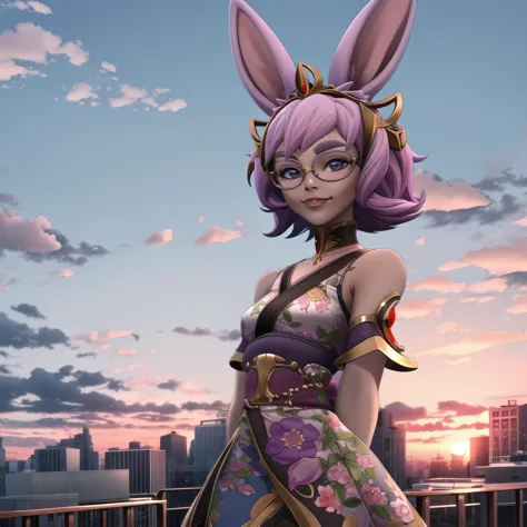 (high quality, best quality), rei, 1girl,  <lora:rei-000007:0.75>, solo, rooftop, sunset