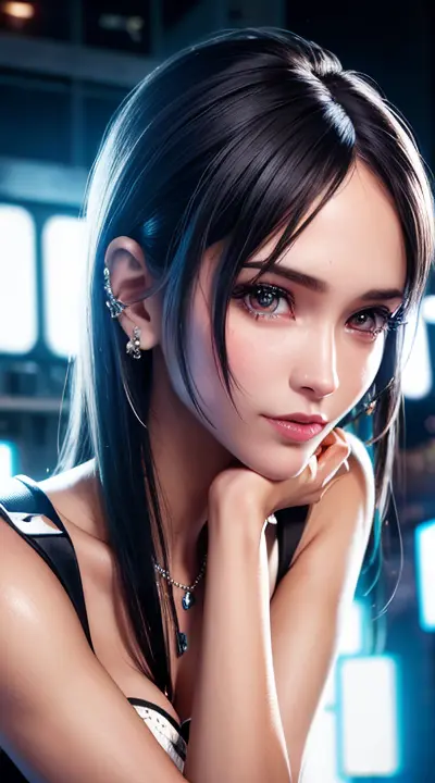 (best quality:1.0), (ultra highres:1.0), 1 girl, detailed beautiful skin, (kind smile:1.0), solo, (masterpiece:1.0), (best quality:1.4), (ultra highres:1.2), (photorealistic:1.4), 8k resolution, Canon EOS R5, 50mm, absurdres, ultra detailed, sharp focus, c...