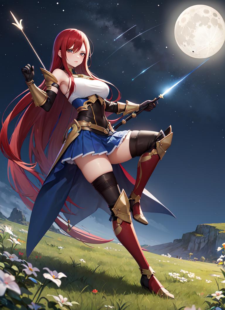 Erza Scarlet (Fairy Tail) - SeaArt AI Model