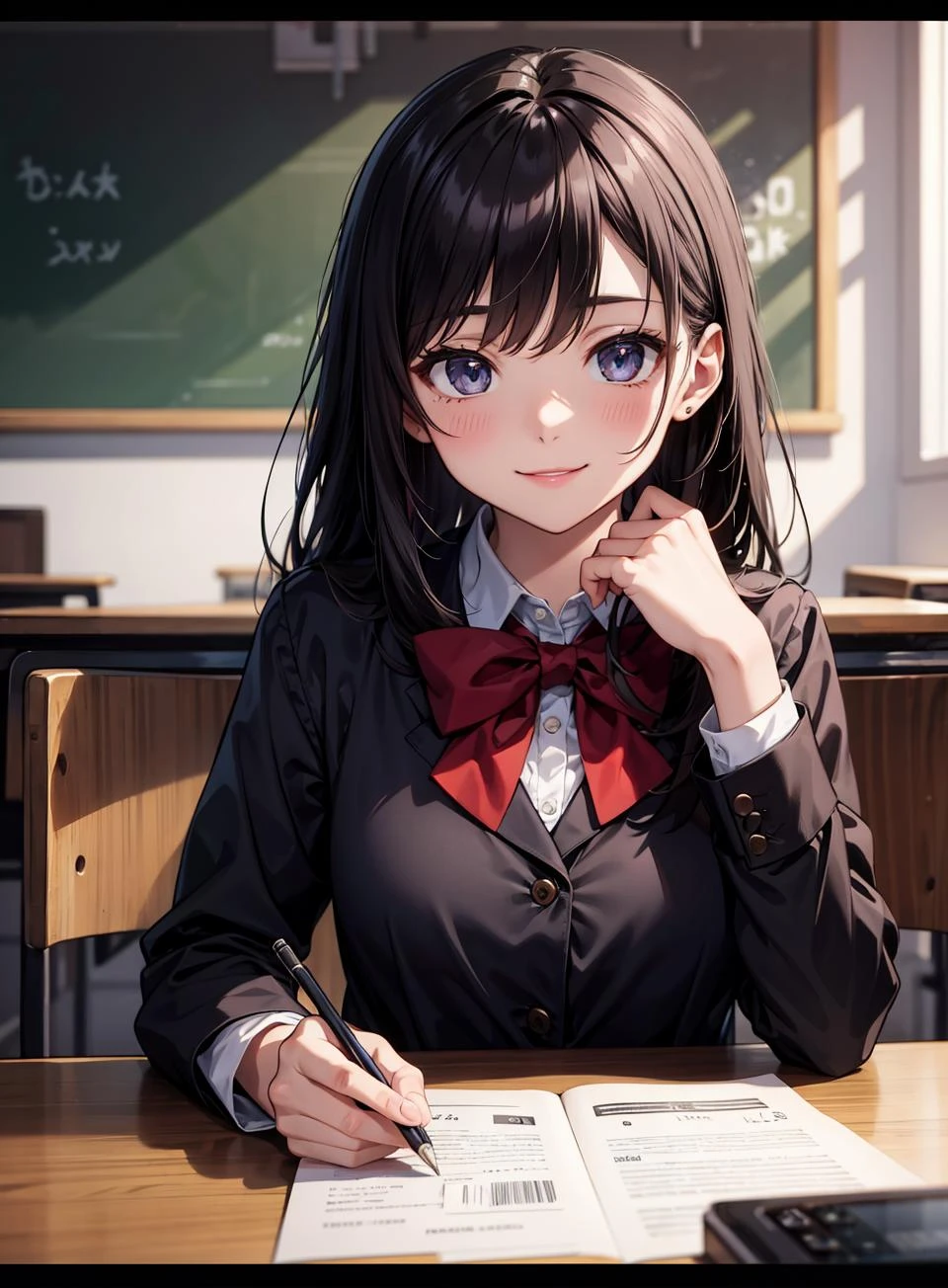 (masterpiece, best quality), (absurdres:1.2), novel illustration, (ultra detailed, 8K, ultra highres:1.2), 1girl, young, detailed face, detailed eyes, detailed hands, slim, long hair, , sitting, cafe, POV dating, coffee, smile, cinematic composition, 