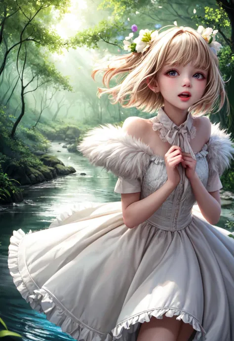 girl in a forest with floating flowers, river, puffy, puffy cheeks, cute,
vibrant colors, colorful art style, 
soft lighting, soft shadows, detailed textures, dynamic lighting,  
nice hands, perfect hands, 
<lyco:GoodHands-beta2:1.0> 
<lora:add_detail:1>