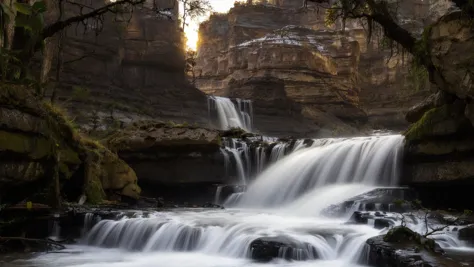 ((Oragani photograph of a scenic view of a waterfall)) <lora:OraganiPhotography:1>, 8k, 4k, detailed, attractive, beautiful, impressive, photorealistic, realistic, cinematic composition, volumetric lighting, high-resolution, vivid, detailed, stunning, professional, lifelike, crisp, flawless, DSLR, 4k, 8k, 16k, 1024, 2048, 4096, detailed, sharp, best quality, high quality, highres, absurdres