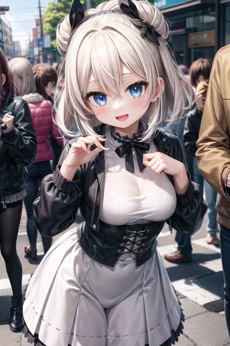 insanely detailed, absurdres, ultra-highres, ultra-detailed, best quality,
1girl, solo, nice hands, perfect hands,
BREAK
(wearing harajuku-style coordinate),
happy smile, laugh, open mouth,
dynamic pose,
45 angle, cowboy shot,
BREAK
slender, kawaii, perfec...