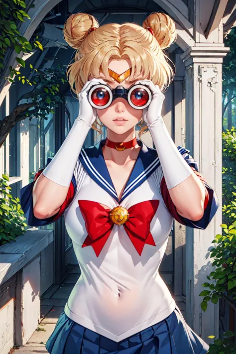 ((masterpiece)), (best quality), official art, extremely detailed CG, 
1girl, sailor moon, blue eyes, blonde hair, long hair, ha...