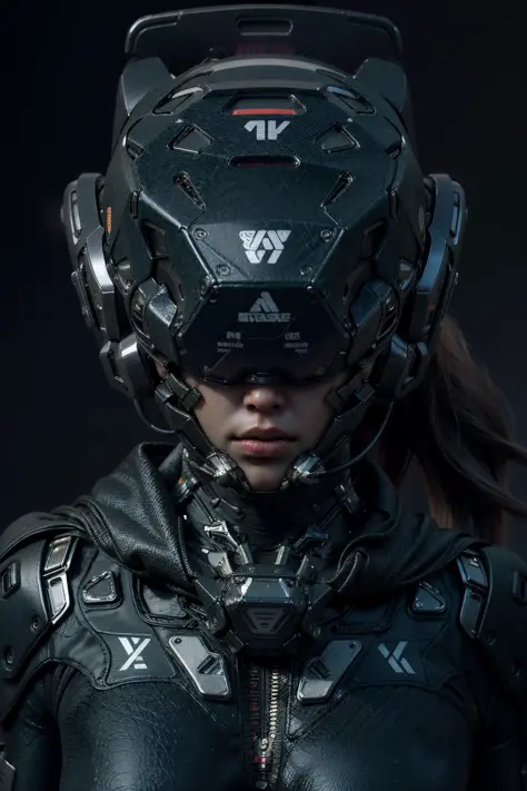 ((Best quality)), ((masterpiece)), (highly detailed:1.3), 3D,full body portrait,rfktr_technotrex, beautiful cyberpunk woman,(wearing head-mounted display that is chunky and hi-tech with neon lights:1.2),wearring a cape,computer hacking,computer terminals,soft glow from neon lights,micro-electronics,computer servers, LCD screens, fibre optic cables, corporate logos,vibrant colours,HDR (High Dynamic Range),Ray Tracing,NVIDIA RTX,Super-Resolution,Unreal 5,Subsurface scattering,PBR Texturing,Post-processing,Anisotropic Filtering,Depth-of-field,Maximum clarity and sharpness,Multi-layered textures,Albedo and Specular maps,Surface shading,Accurate simulation of light-material interaction,Perfect proportions,Octane Render,Two-tone lighting,Low ISO,White balance,Rule of thirds,Wide aperature,8K RAW,Efficient Sub-Pixel,sub-pixel convolution,luminescent particles,light scattering,Tyndall effect <lora:head-mounted display3:1> <lora:circrex:0.8> <lora:NijiExpressV2:0.6> <lora:Niji:0.6><lora:LowRA:0.4>