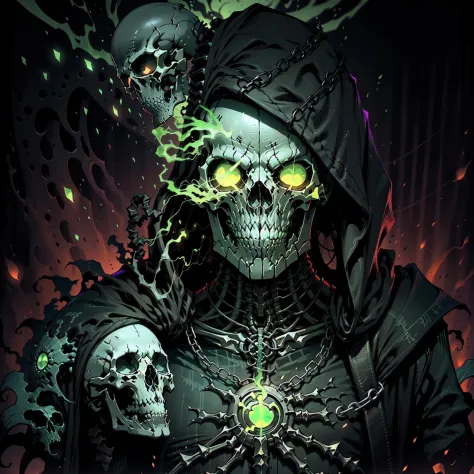 <lora:EvilLoRa:1> , Style-Necromancy, the skeleton of a necromancer mage shrouded in green energy, NecromancyAI, full body, 1boy,  <lora:tarot card 512x1024:0.5>, <lora:NijiExpressV2:0.6> fcPortrait