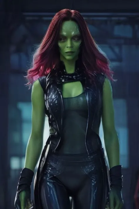 (gamora wearing a slavekini:1.3), lt