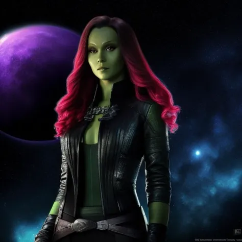 gamora in guardians of the galaxy