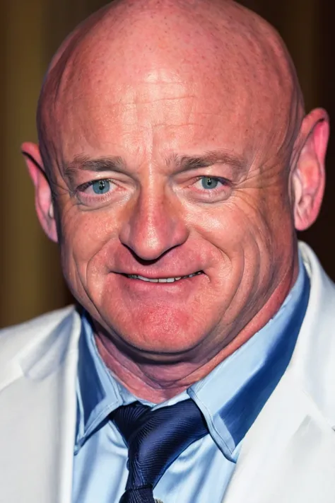 mark kelly <lora:senate_006_mark_kelly:0.65> , face closeup, face focus, shirt, formal, suit, collared shirt, white shirt, jacket,
,
best quality, masterpiece, HDR, professional, studio quality, highres,