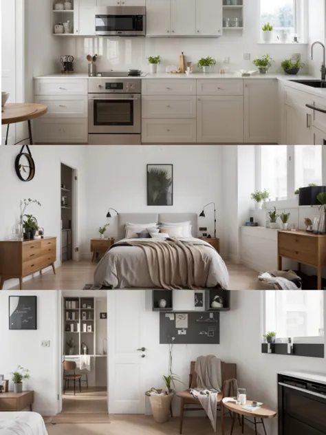 室内设计-北欧奶油风|Nordic Modern Style Interior Design