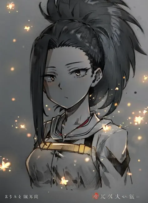 ((best quality)), ((highly detailed)), masterpiece, ((official art)), (detailed eyes, deep eyes), (1girl), <lora:momoYaoyorozuMy...